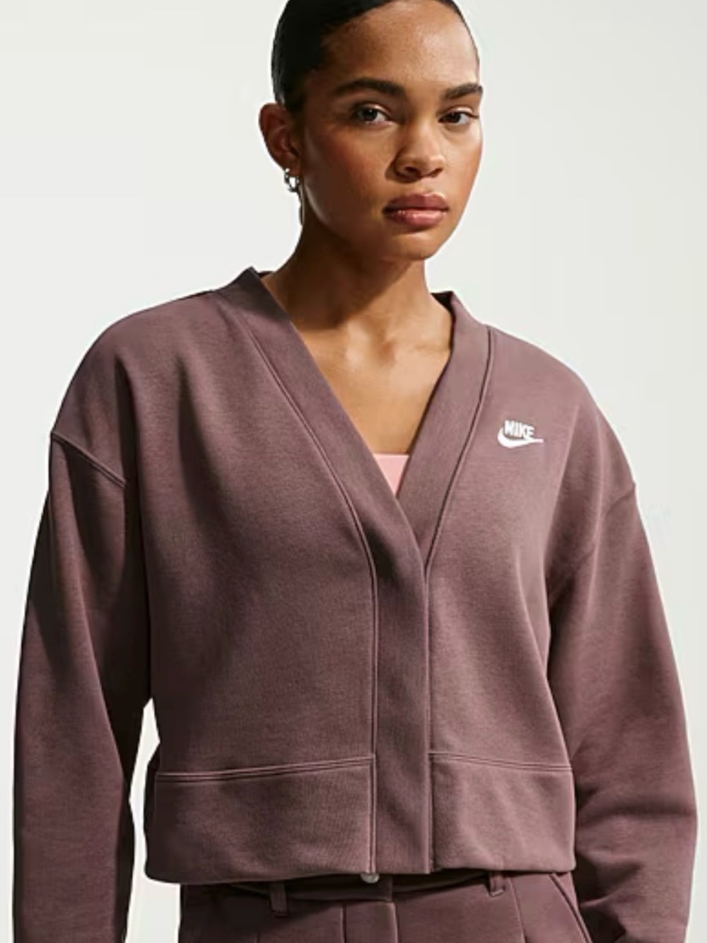 Nike Women’s Club Fleece Loose Cardigan